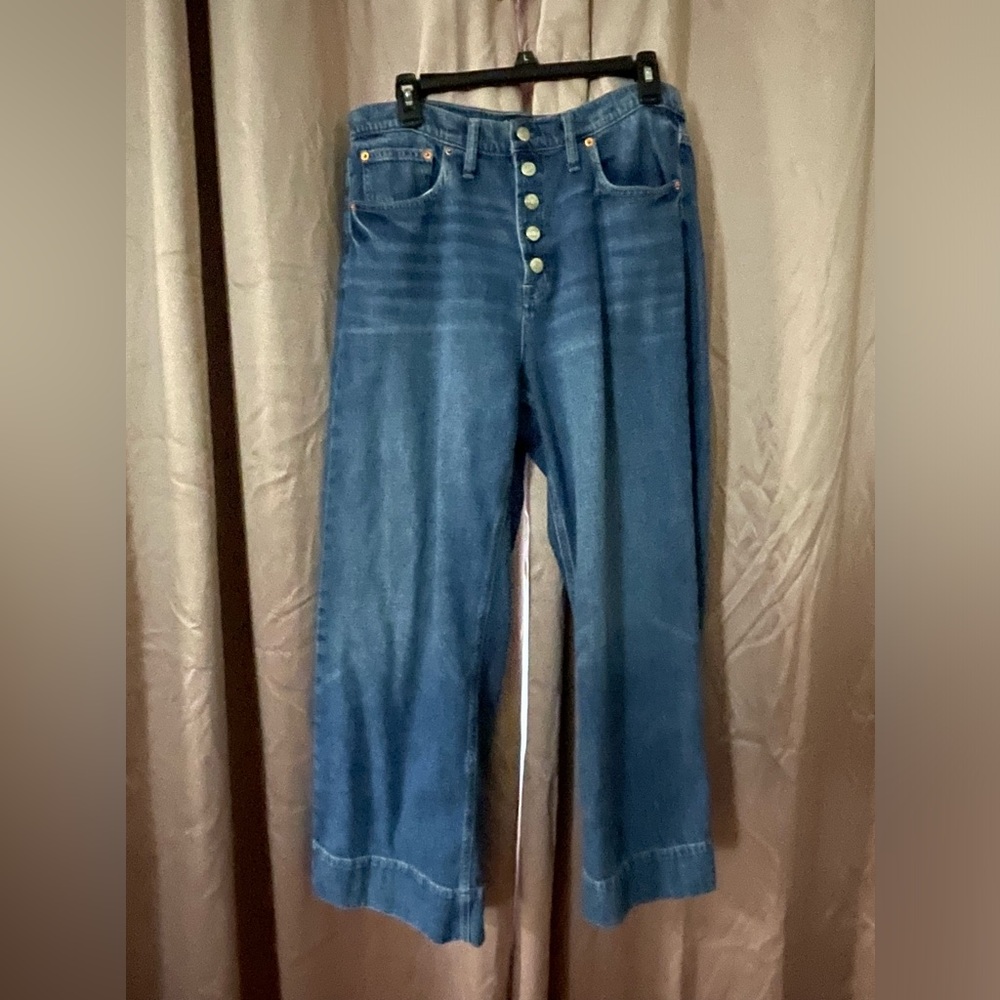Gap High Rise Wide Leg Ankle Ladies’ Jean, 28” inseam